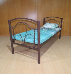 Одноярусная металлическая кровать Комфорт-люкс 1 фото 1