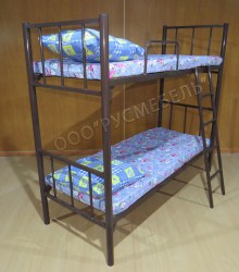Кровать металлическая двухъярусная Комфорт-6.2 фото 1